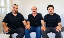 Ömer Emrah Satıcı ve Mesut Şahinkanat'tan Karaaslan'a ziyaret