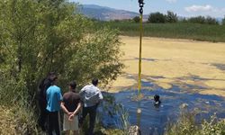 Kahramanmaraş’ta otomobil göle savruldu, sürücü kendi çıktı