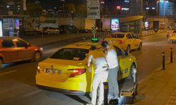 İstanbul'da taksiciye saldırı anı kamerada! Kalp krizi geçirdi
