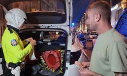 Alkollü sürücüye 25 bin lira ceza: Ehliyetini 4 gün önce almış