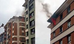 Kahramanmaraş'ta toplu konutta ikamet yangını