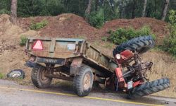 Traktör kazasında ağır yaralanan sürücü kurtarılamadı