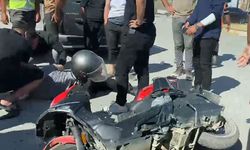 Kahramanmaraş’ta motosiklet minibüsle çarpıştı
