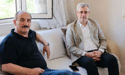 MHP İl Teşkilatından Mustafa Karaaslan'a geçmiş olsun ziyareti
