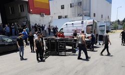 Forklift devrildi, 19 yaşındaki işçi kurtarılamadı