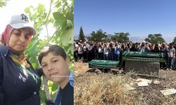 Adana'da faciada can veren anne-oğul Kahramanmaraş'ta son yolculuğuna uğurlandı
