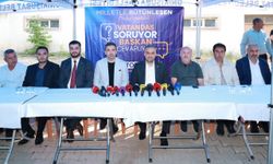 Tekir’de aşure sofrası kuruldu, Vatandaşlar sorularını sordu