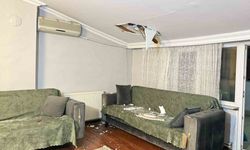 İstanbul'da fırtına kabusu: Uçan çatılar binaları deldi