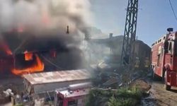 Onikişubat'ta korkutan yangın: Binalar son anda kurtarıldı