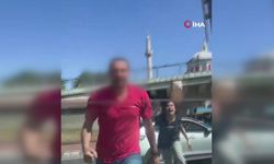 Sanal devriye affetmedi: Aracın camını kıran sürücü yandı