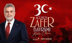 Başkan Görgel'den 30 Ağustos Zafer Bayramı mesajı
