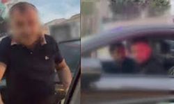 Esenyurt'ta trafikte maganda dehşeti: O anlar kamerada
