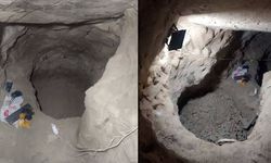 Gaziantep'te kaçak kazıya suçüstü: Evin altında çukur açtılar