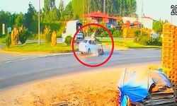 Güvenlik kamerası kaydetti: Elektrikli bisikletli genç kızın acı sonu