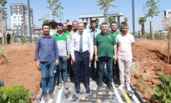 Hanifi Toptaş park projelerini yerinde inceledi