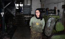 Kahramanmaraş'ta yetişen genç kız tüm kadınlara örnek oldu! "Mesleğin cinsiyeti yok"
