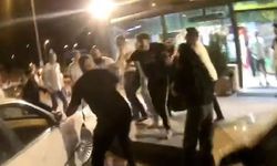 'Niye yan baktın?' tartışması! Taraflar birbirlerine yumruklarla saldırdı