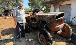 Sürücüsü yoktu, alev alev ilerledi! Sıra dışı kazanın görüntüleri ortaya çıktı