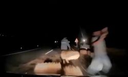 Tokat'ta zincirleme felaket: Önlem almak isterken araç çarptı