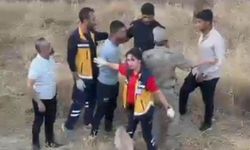 Yeni evli çift şarampole devrilen araçta can verdi: Düğün görüntüleri yaktı