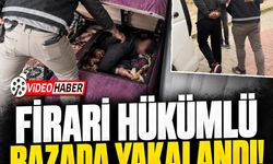 15 yıl hapis cezasıyla aranan hükümlü bazada bulundu