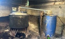 Adana’da 1 ton 670 litre kaçak alkol ele geçirildi