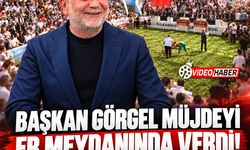 Başkan Görgel müjdeyi er meydanında verdi: Bertiz'e 350 milyon tl'lik yatırım