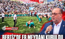 Bertiz’de er meydanı kuruldu: Pehlivanlar kol bağladı