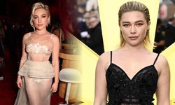 Florence Pugh Venedik’te tarzıyla geceye damga vurdu