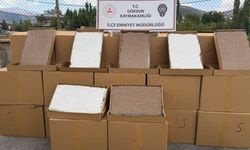 Kahramanmaraş’ta 2 milyon kaçak makaron ele geçirildi