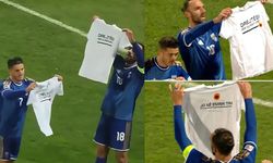 Kosova-İrlanda maçına Muriqi’nin mesajı damga vurdu