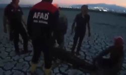 Onikişubat’ta çamura saplanan vatandaş kurtarıldı