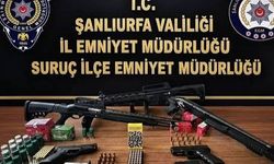 Şanlıurfa’da dev silah operasyonu: 57 silah ele geçirildi