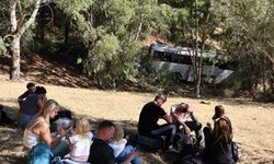 Aydın-İzmir otobanında tur otobüsü kazası: 2 ölü, 9 yaralı