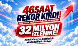 Kanal Maraş’ın dijital gücü "46SAAT" rekor bulutlarını aşmaya devam ediyor