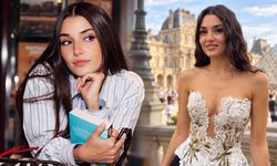 Hande Erçel Valentino defilesine Orhan Pamuk’la damga vurdu