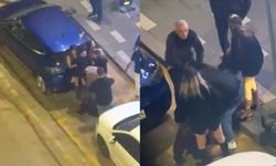 Kadınların tekme tokat kavgası cep telefonu kamerasına yansıdı