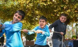 Kahramanmaraş’ta çocuklar geçmişin oyunlarıyla tanıştı