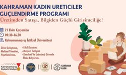 Kahramanmaraş’ta kadın üreticilere ücretsiz eğitim