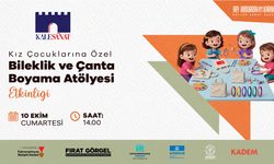 Kahramanmaraş’ta kız çocuklarına özel boyama atölyesi