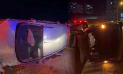 Kahramanmaraş’ta kontrolden çıkan otomobil kaza yaptı