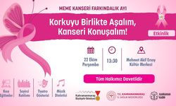 Kahramanmaraş’ta meme kanseri farkındalık etkinliği