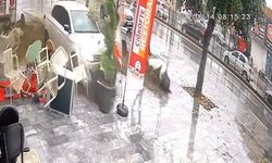 Sakarya’daki korkutan kaza kameraya yansıdı