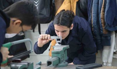Meslek lisesi fabrika gibi çalışıyor: 1 yılda 12 milyon lira ciro