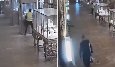 Louvre Müzesi’nde 88 milyon euroluk soygunun yeni görüntüleri ortaya çıktı