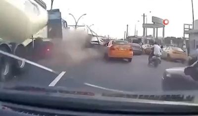 Kerkük’te freni boşalan kamyon 35 aracı ezdi: 7 ölü