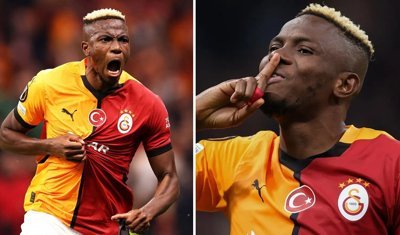 Victor Osimhen derbiye çelik zırhla çıkacak!