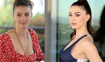 Burcu Özberk setten paylaştı: Doğal güzelliğiyle büyüledi