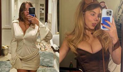 Sydney Sweeney kırmızı mayosuyla gündem oldu