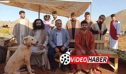 Kahramanmaraş'ta Eshab-ı Kehf külliyesinin belgesel çekimleri başladı!